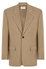 Load image into Gallery viewer, Single-breasted wool blazer