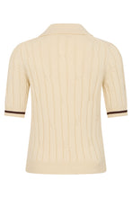 Load image into Gallery viewer, Knitted cotton polo