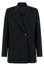 Load image into Gallery viewer, Double-breasted wool blazer