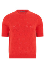 Load image into Gallery viewer, T-shirt in knit with monogram
