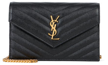Load image into Gallery viewer, Pochette envelope with chain cassandre