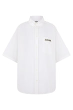 Load image into Gallery viewer, Oversized Shirt with Short Sleeves