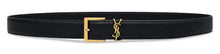 Load image into Gallery viewer, Belt with gold buckle
