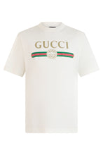 Load image into Gallery viewer, T-shirt in cotton and silk jersey with print