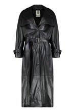 Load image into Gallery viewer, Leather trench