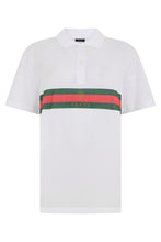 Load image into Gallery viewer, Short-sleeved polo with web band
