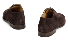 Load image into Gallery viewer, Laced shoes in suede leather