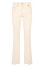 Load image into Gallery viewer, Flared cotton pants