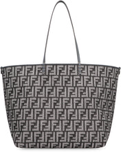 Load image into Gallery viewer, Large Roll Shopper in fabric
