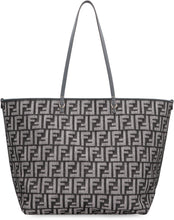 Load image into Gallery viewer, Large Roll Shopper in fabric