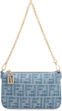 Load image into Gallery viewer, Denim baguette-bag