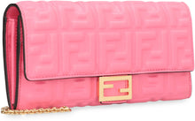 Load image into Gallery viewer, Baguette leather wallet on chain