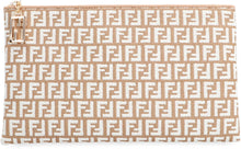 Load image into Gallery viewer, Raffia flat pouch