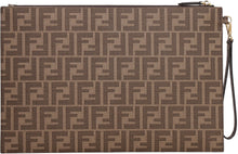 Load image into Gallery viewer, Coated canvas flat pouch