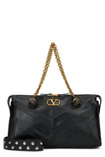 Load image into Gallery viewer, Shoulder bag Panthea with chevron pattern