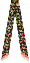 Load image into Gallery viewer, Floral Silk Bandeau Scarf