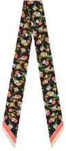 Load image into Gallery viewer, Floral Silk Bandeau Scarf