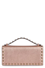 Load image into Gallery viewer, Wallet on chain Rockstud in calfskin