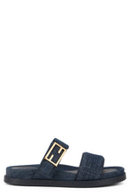 Load image into Gallery viewer, Slippers Fendi Feel in denim