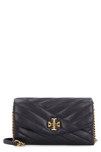 Load image into Gallery viewer, Kira quilted leather wallet on chain