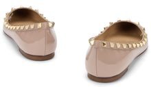 Load image into Gallery viewer, Rockstud ballet flats in leather