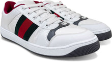 Load image into Gallery viewer, Sneaker Screener in fabric and leather