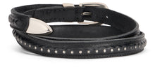Load image into Gallery viewer, Leather belt with studs