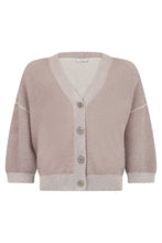 Load image into Gallery viewer, Cardigan in cotton and linen blend