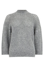 Load image into Gallery viewer, Lace sweater with sequins
