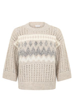 Load image into Gallery viewer, Loose sweater with geometric patterns