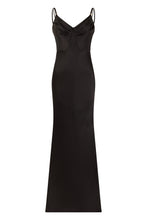 Load image into Gallery viewer, Long dress with V-neck
