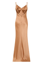 Load image into Gallery viewer, Long elegant dress with V-neck
