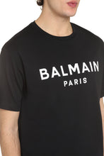 Load image into Gallery viewer, Cotton crew-neck T-shirt
