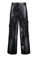 Load image into Gallery viewer, Vegan leather trousers