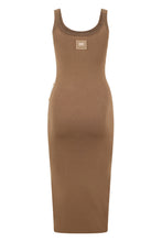 Load image into Gallery viewer, Dress in viscose with buttons