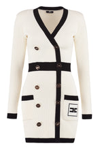 Load image into Gallery viewer, Robe Manteau knitted dress