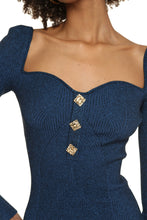 Load image into Gallery viewer, Ribbed knit midi dress