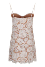 Load image into Gallery viewer, Mini dress with lace bow