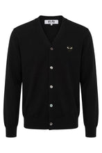 Load image into Gallery viewer, Cardigan in wool with logo