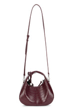 Load image into Gallery viewer, Handbag with crocodile effect