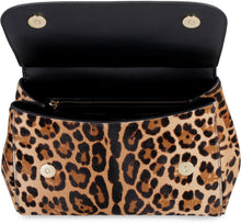 Load image into Gallery viewer, Sicily printed hair calf handbag