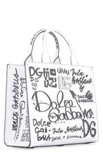 Load image into Gallery viewer, 3.5 printed leather mini tote