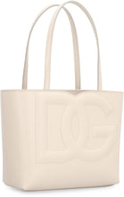 Load image into Gallery viewer, Logo leather tote
