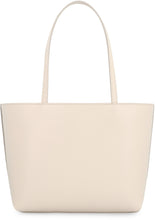 Load image into Gallery viewer, Logo leather tote
