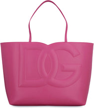 Load image into Gallery viewer, DG Logo leather tote