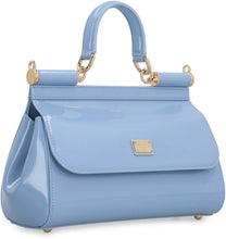 Load image into Gallery viewer, Sicily media Patent leather handbag