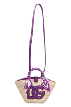 Load image into Gallery viewer, Kendra Coffa raffia tote bag