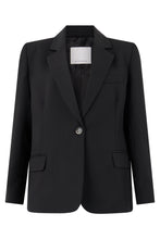 Load image into Gallery viewer, Single-breasted blazer with classic lapels