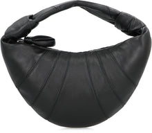 Load image into Gallery viewer, Fortune Croissant Leather mini handbag