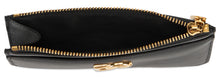 Load image into Gallery viewer, Leather card holder with zipper